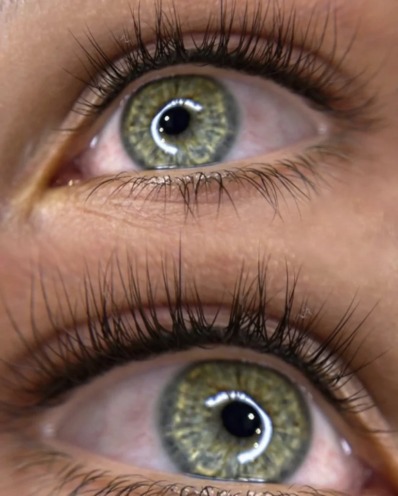 before and after permanent eyeliner